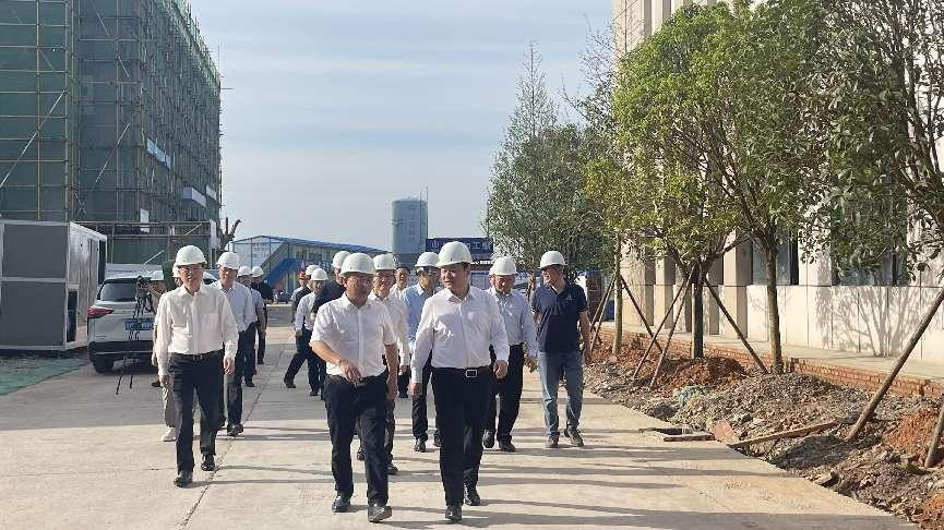朱健市长亲临凯新科技视察调研