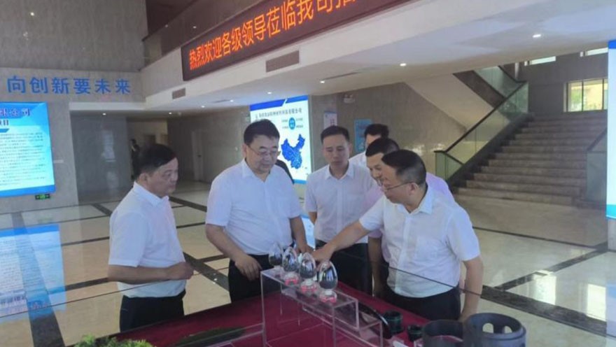 吴乐胜副市长赴我司调研访谈